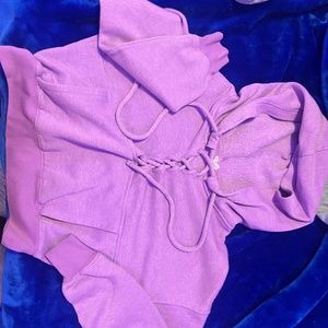 Free People Purple Hoodie
